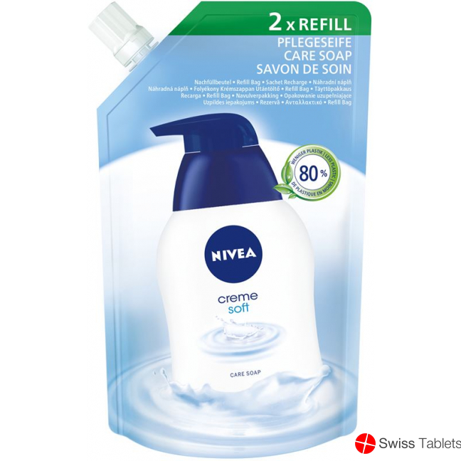 Nivea Pflegeseife Creme Soft Refill 500ml buy online