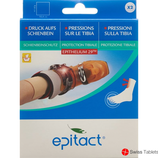 Epitact Schienbeinschutz Druck aufs Schienbein 2 Stück buy online
