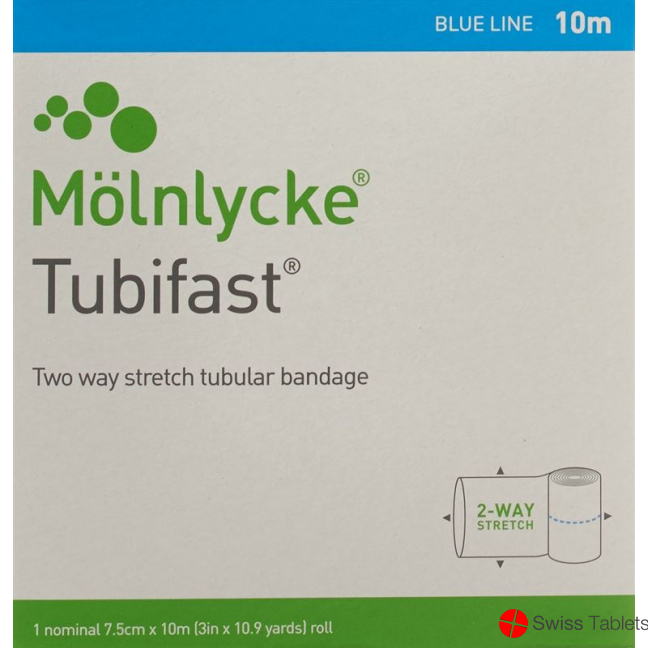 Tubifast elastischer Schlauchverband Rolle 7.5cmx10m buy online