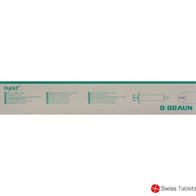 Braun Injektionsspritze 2ml Luer-Lock 100 Stück buy online