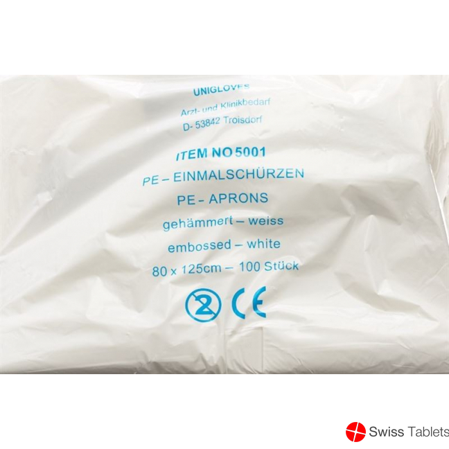 Semadeni Einweg-schürzen 1250mm Weiss 100 Stück buy online