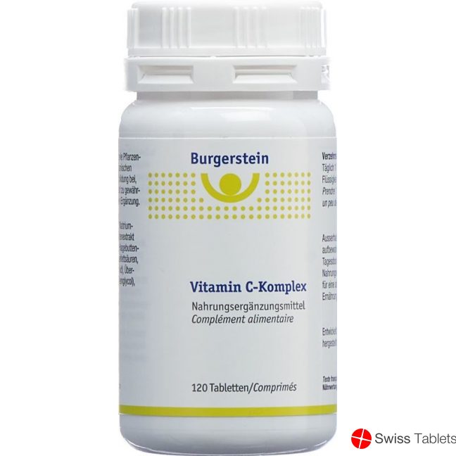 Burgerstein Vitamin C Komplex tablets 120 pieces buy online