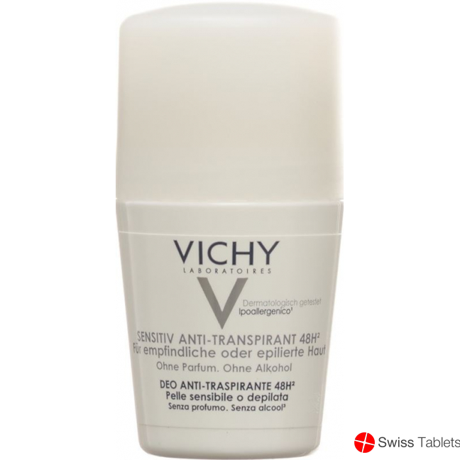 Vichy Deo Roll On Empfindliche Haut Anti-Transpirant 50ml buy online