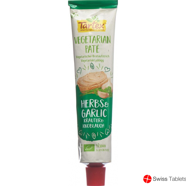 Tartex Aufstrich Kräuter Knobl Bio Tube 200g buy online