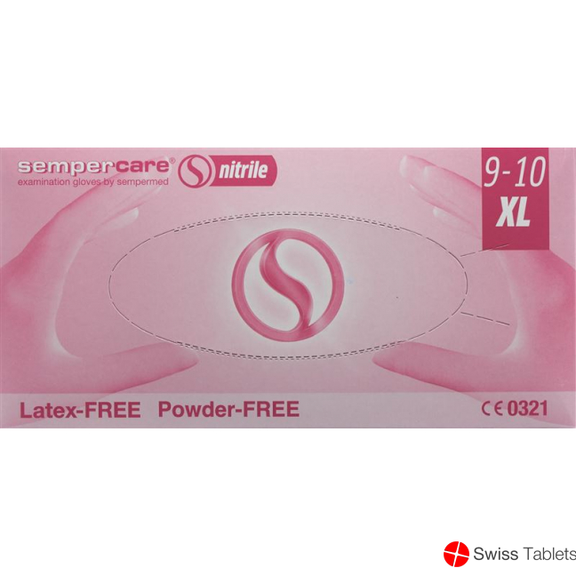 Sempercare Handschuhe XL Nitril Ungepudert Unsteril 90 Stück buy online