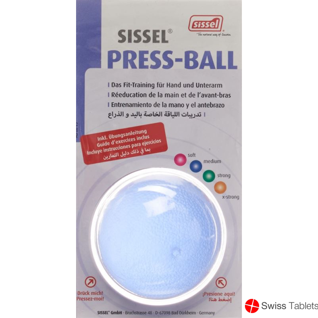 Sissel Press Ball Medium Blue buy online