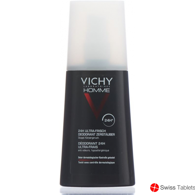 Vichy Homme Deo Ultra-Frisch Spray 100ml buy online