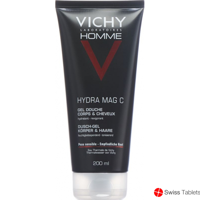 Vichy Homme Shower Gel Hydra Mac C 200ml buy online