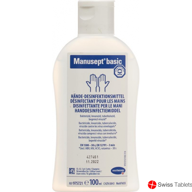 Manusept Basic Händedesinfektion Flasche 100ml buy online