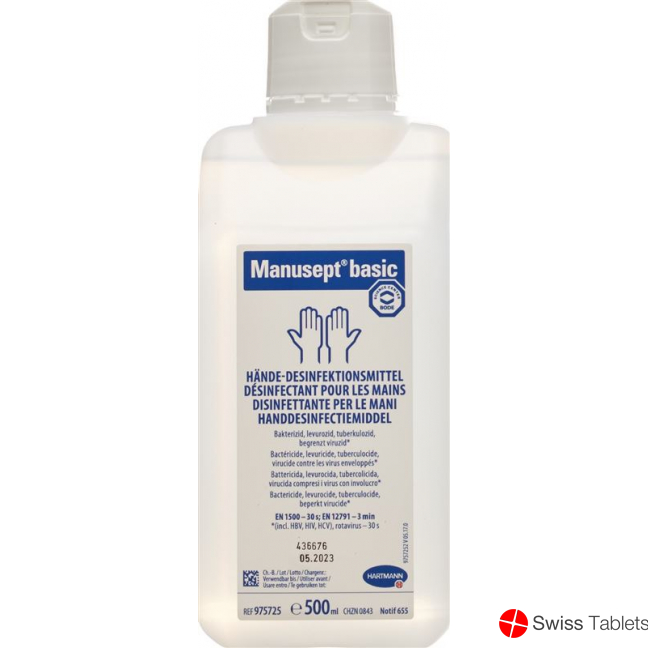 Manusept Basic Händedesinfektion Flasche 500ml buy online