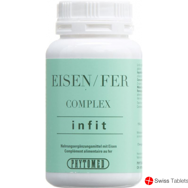 Infit Complex Eisen Pulver 150g buy online