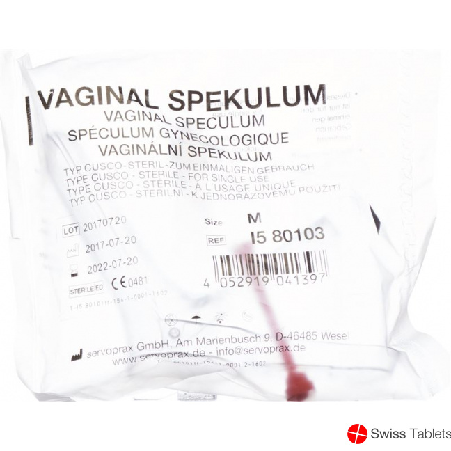 Cusco Spekulum 1x Kunststoff Steril Grösse M 26mm buy online