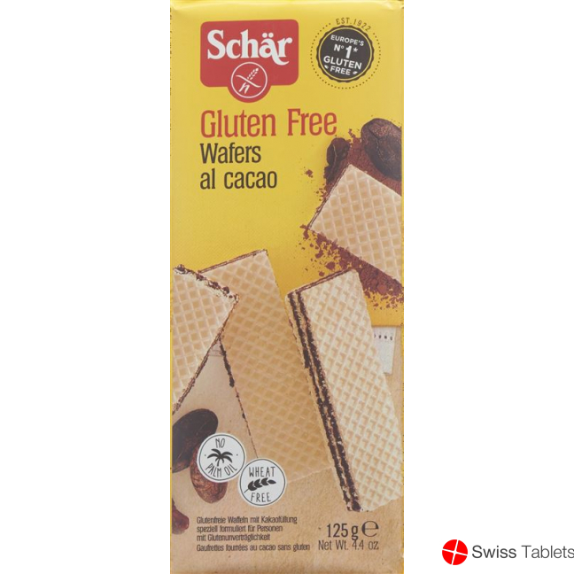 Schär Kakao Waffeln 125g buy online