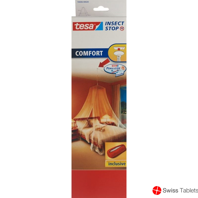 Tesa Fliegengitter Moskitonetz mit Deckenhaken buy online