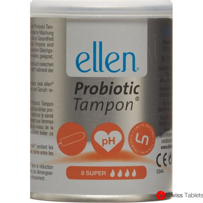 Ellen Probiotic Tampon Super Dose 8 Stück buy online