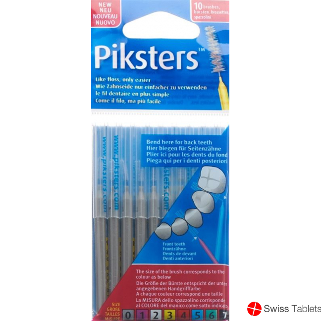 Piksters Interdentalbürstchen Grösse 0 10 Stück buy online