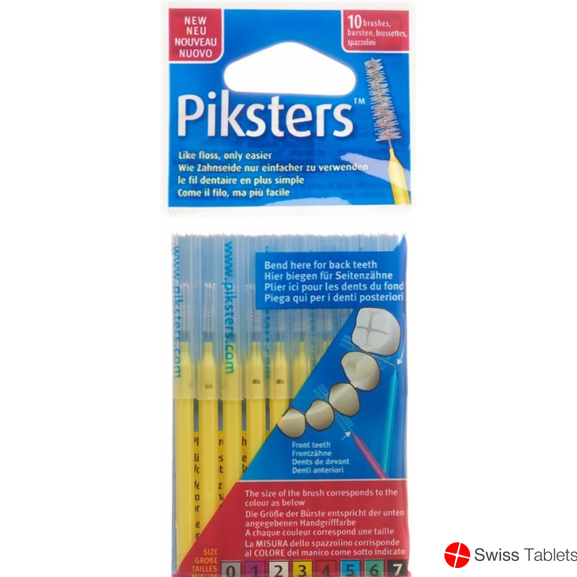 Piksters Interdentalbürstchen Grösse 3 10 Stück buy online