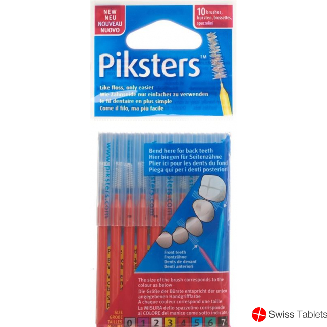 Piksters Interdentalbürstchen Grösse 4 10 Stück buy online