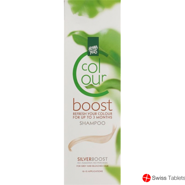 Henna Plus Colour Boost Shampoo Silver 200ml buy online