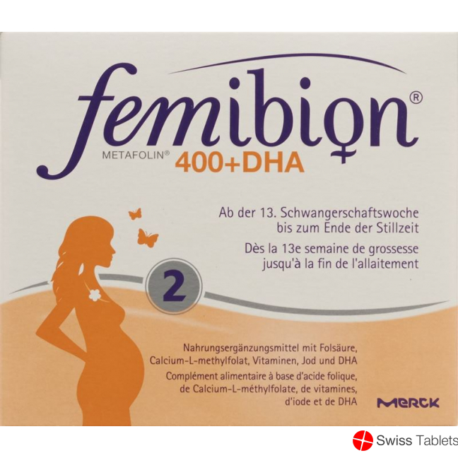 Femibion400 Metafolin Plus DHA 120 Stück buy online