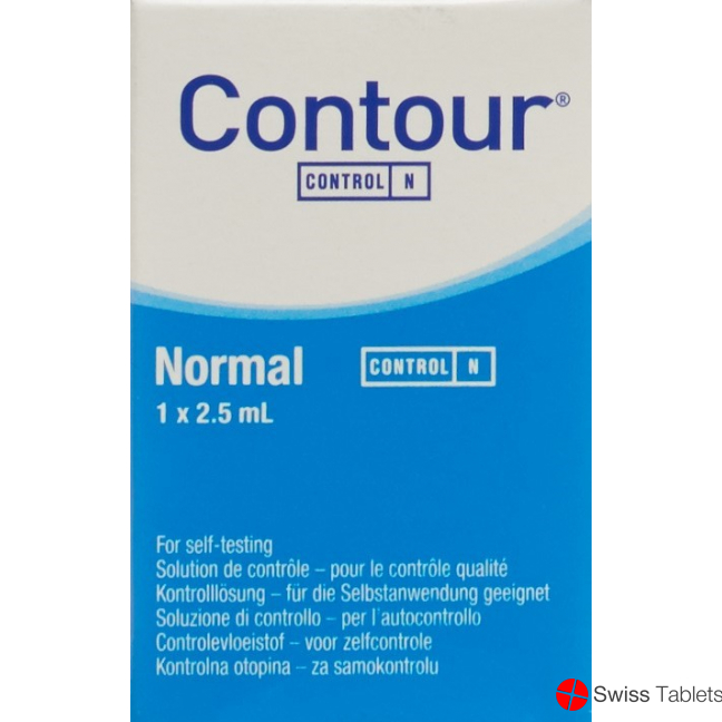 Contour control solution normal 2.5 ml