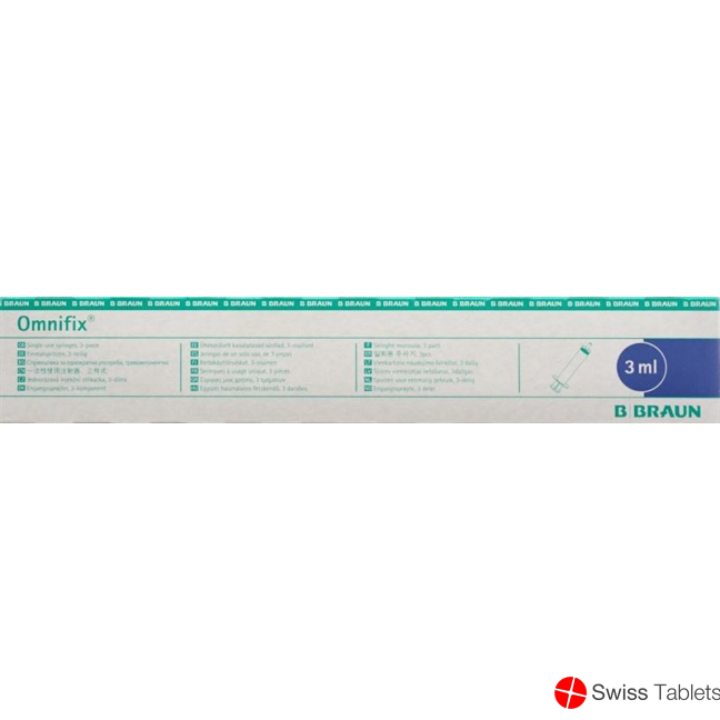 Omnifix Spritze 3ml 100 Stück buy online