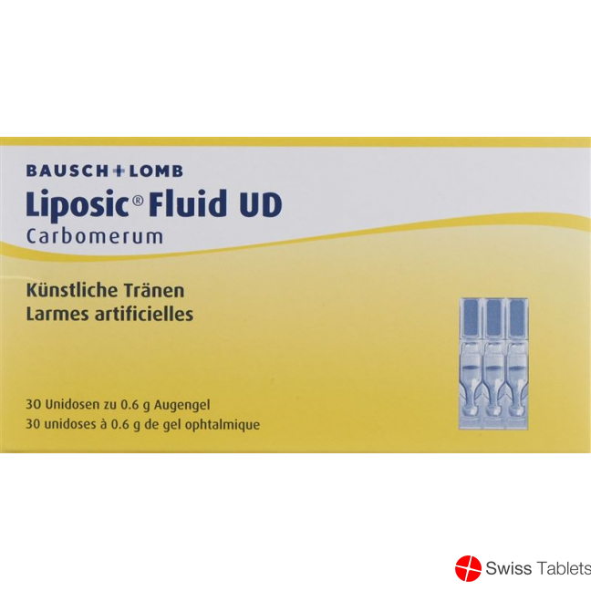 Liposic Fluid UD Augengel 30x 0.6g buy online