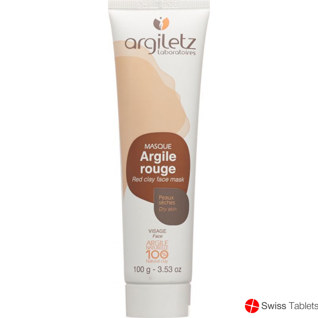 Argiletz Schönheitsmaske Heilerde Rot Tube 100ml buy online