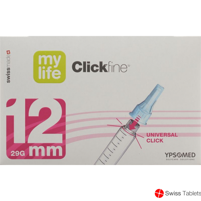 Mylife Clickfine Pen Nadel 29g x 12mm 100 Stück buy online