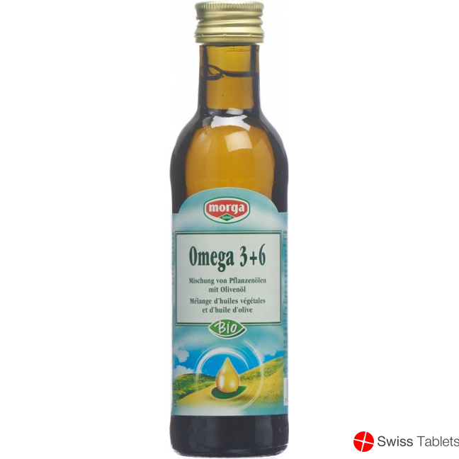 Morga Omega 3+6 Kaltgepresst Bio Speiseöl 1.5dl buy online