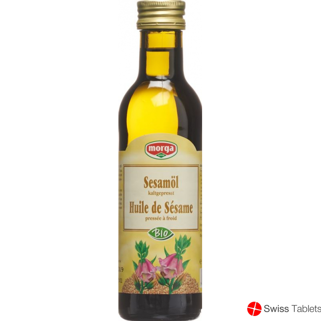 Morga Sesamöl Kaltgepresst Bio Flasche 1.5dl buy online