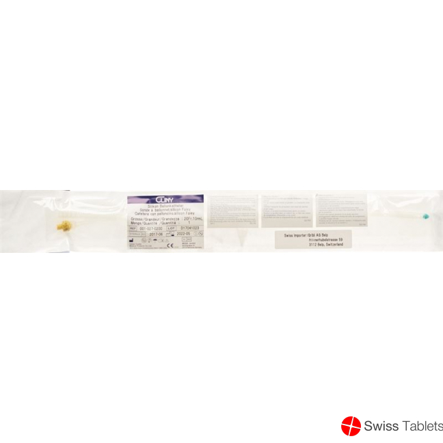 Cliny Silikon Ballonkatheter 10ml Ch20 Transparent buy online