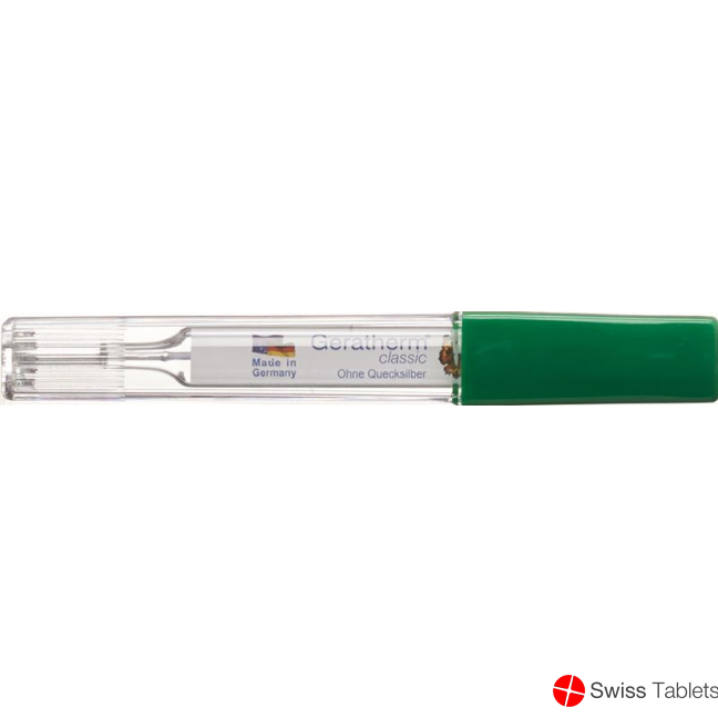 Geratherm Classic clinical thermometer with transparent cover buy online