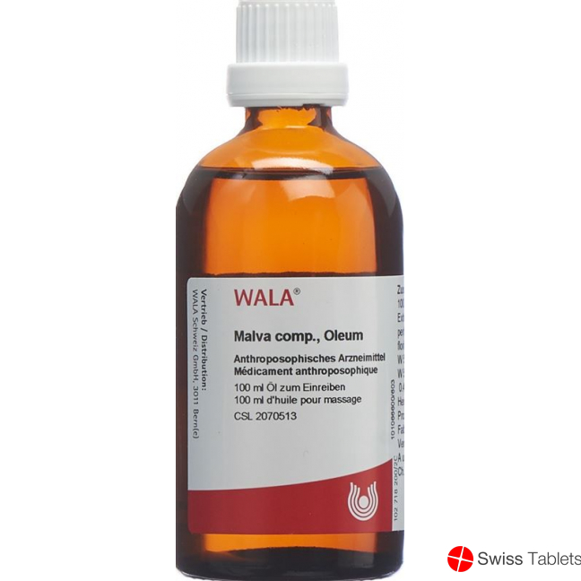 Wala Malva Comp Öl Flasche 100ml buy online