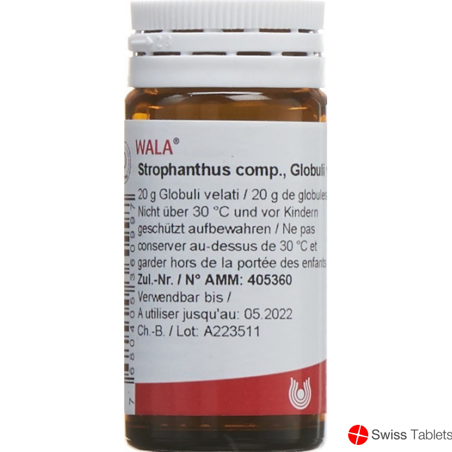 Wala Strophanthus Comp Globuli Flasche 20g buy online