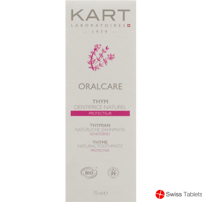 Kart Zahnpaste Lehm Oralcare Thymian 75ml buy online