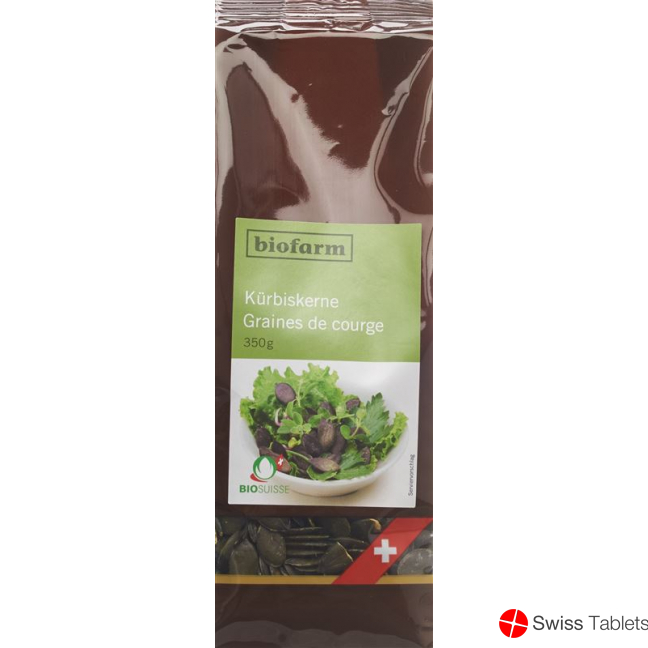 Biofarm Kürbiskerne Knospe Ch Beutel 350g buy online