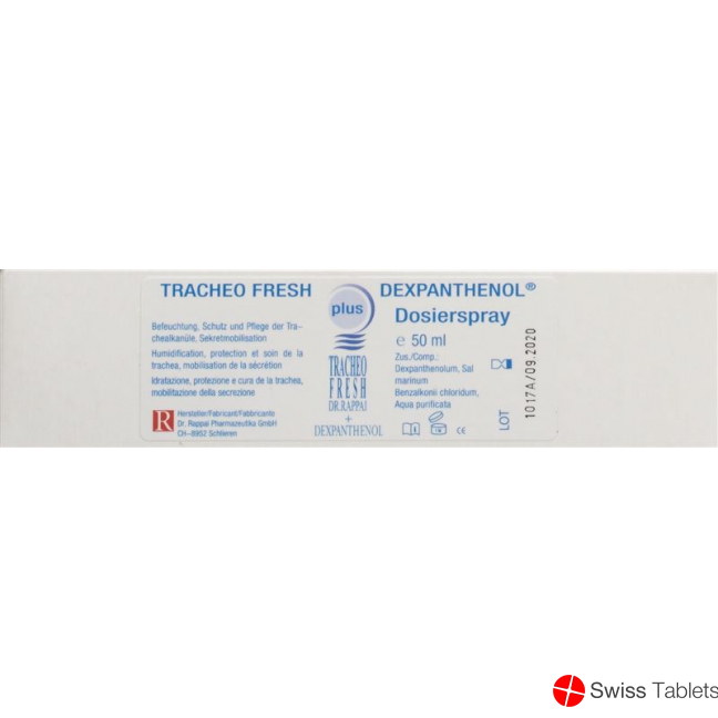 Tracheo Fresh + Dexpanthenol Spray 50ml buy online