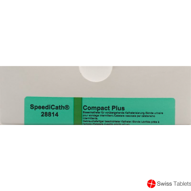 SpeediCath Compact Plus Nelaton Frau Einmalkatheter Grün 4.7/14mm 9cm lang 30 Stück buy online