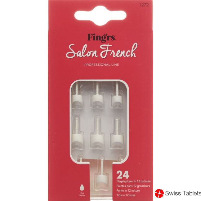 Fingrs Nagelspitzen Salon French 24 Stück buy online