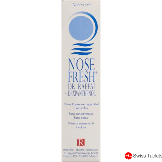 Dr. Rappai Nose Fresh mit Dexpanthenol Nasengel Geruchlos 10g buy online