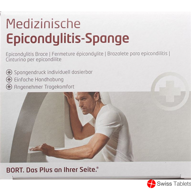 Bort Stabilo Epicondylitis Spange Grösse 3 Grau buy online