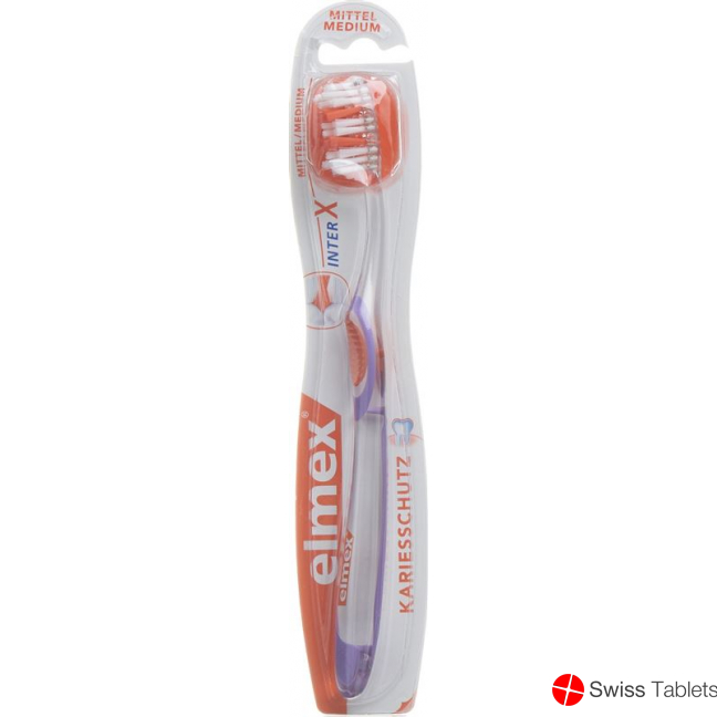 Elmex Kariesschutz Medium Zahnbürste buy online