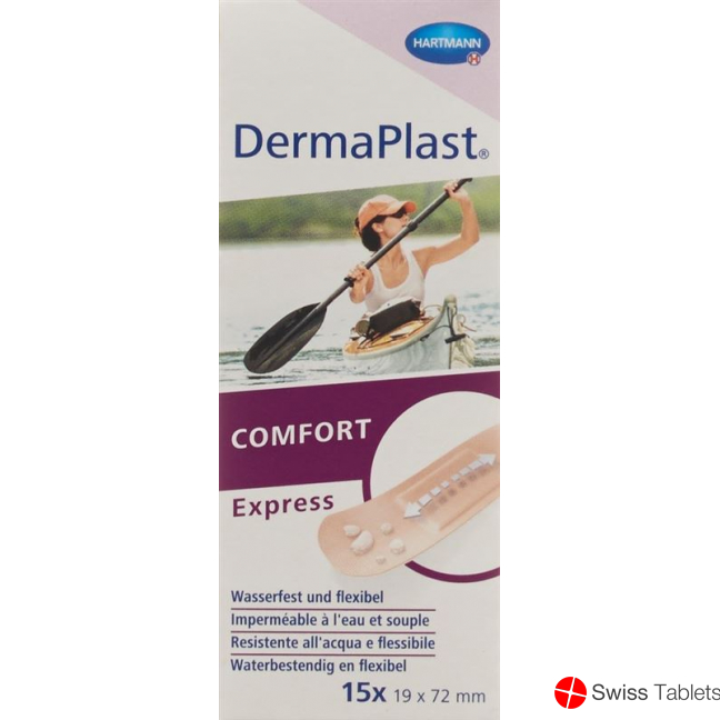 Dermaplast Comfort Express Strips 19x72mm 15 Pieces buy online