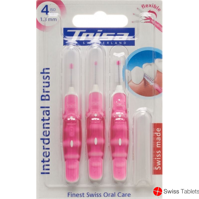 Trisa Interdental Brush 3.0-5.0mm Flexible 3 Stück buy online