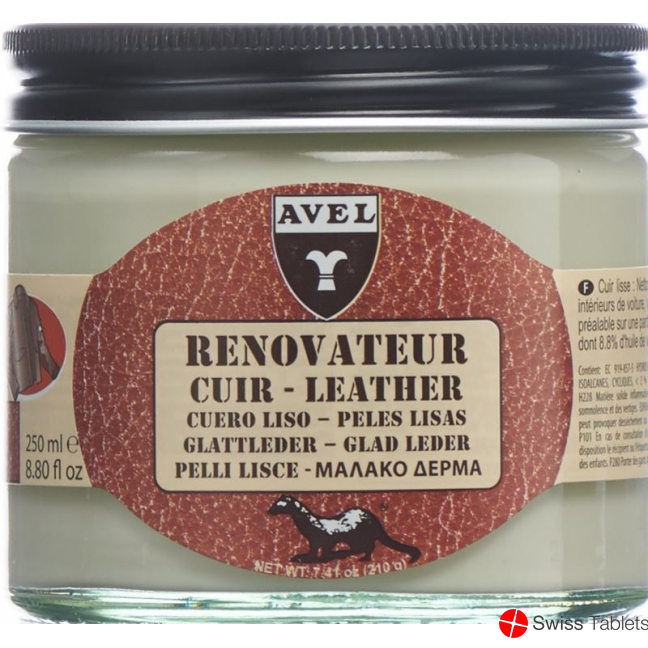 Avel Leder Auffrischungscreme Farblos Topf 250ml buy online