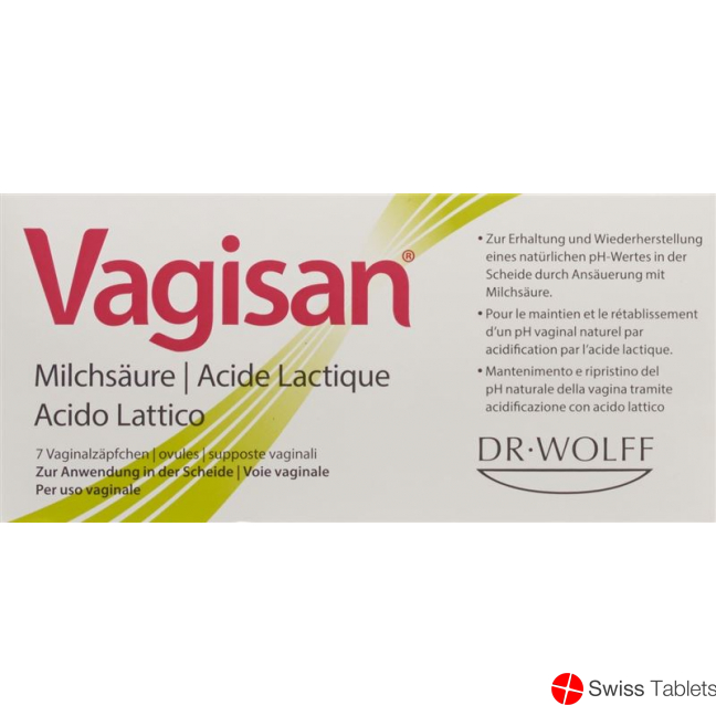 Vagisan Milchsäurezäpfchen Blister 7 Stück buy online