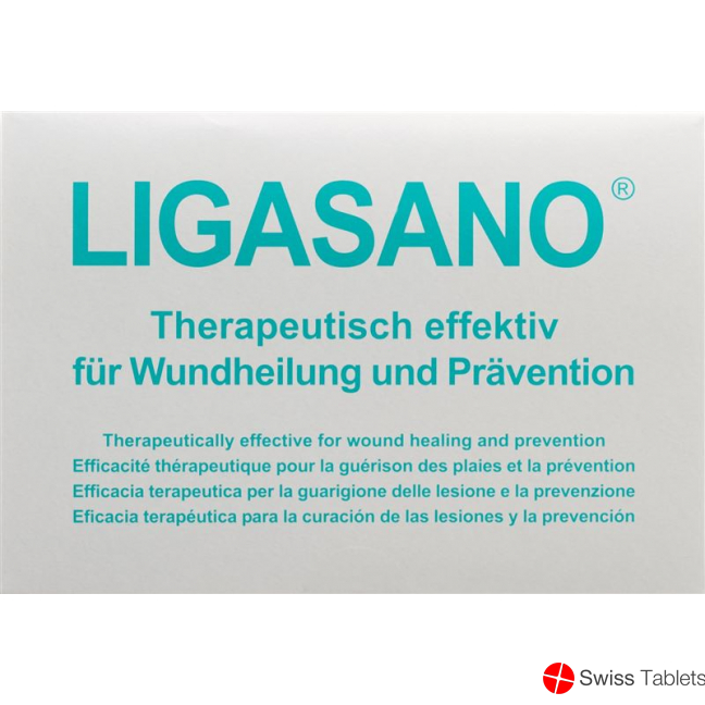 Ligasano Schaumstoff Kompressen 10x10x1cm Steril 10 Stück buy online