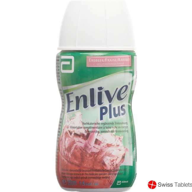 Enlive Plus Erdbeer 200ml buy online