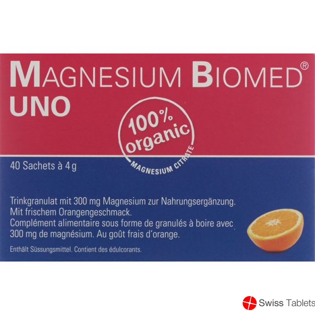 Magnesium Biomed Uno 40 granulate bag buy online